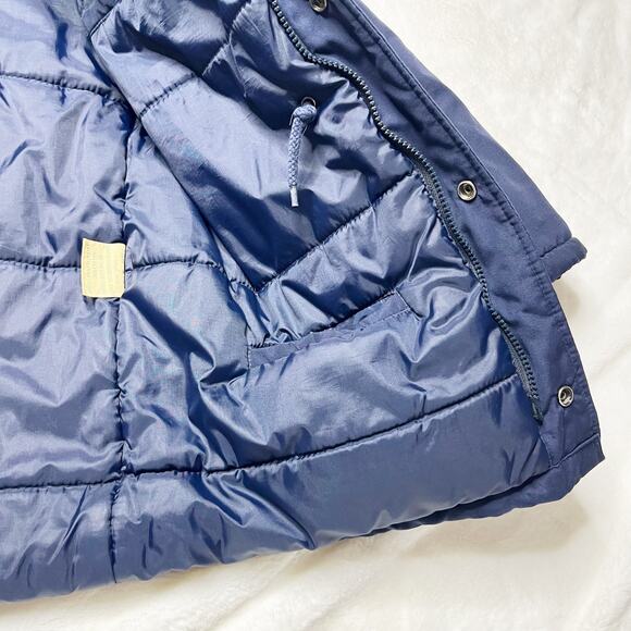 ST JOHN'S BAY Men's Blue Insulated Winter Coat size Large - Picture 12 of 14